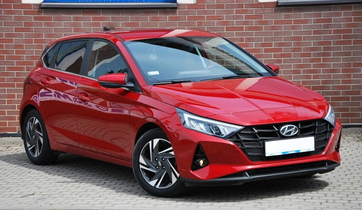 Hyundai i20 cena 63900 przebieg: 54000, rok produkcji 2021 z Bytom małe 704
